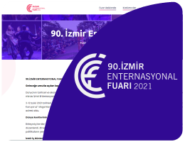 İzmir Fuarcılık Hizmetleri
